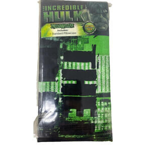 Marvel The Incredible Hulk 1 Cotton Rich Standard Pillow Case New